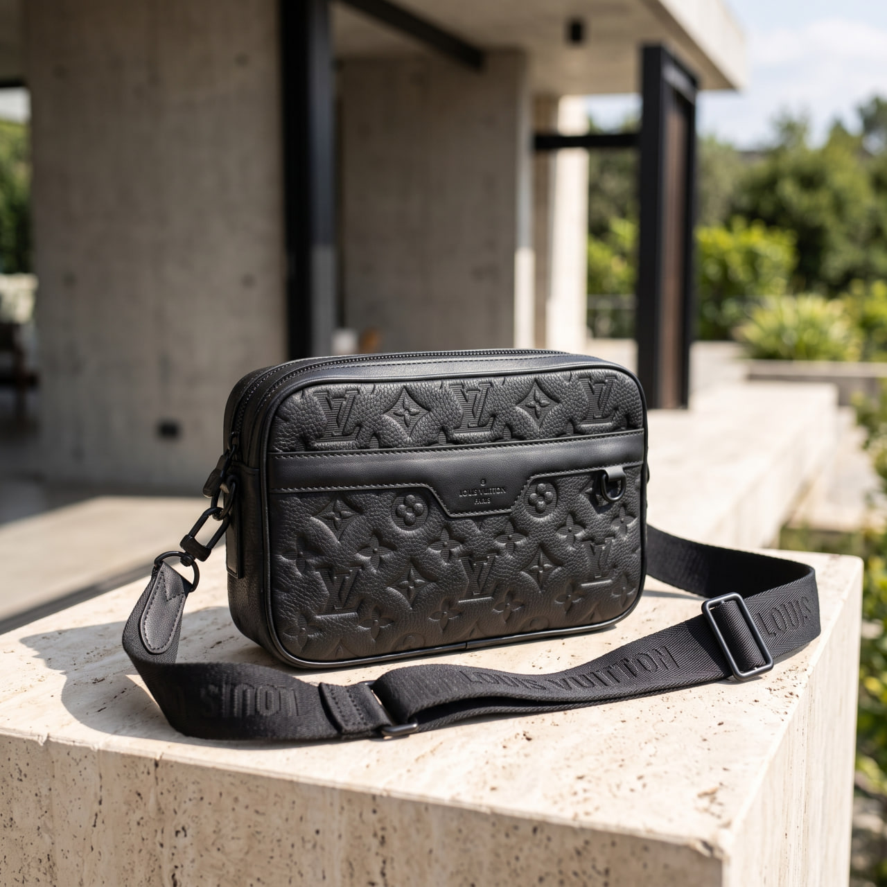 Clutch Box Monogram Shadow