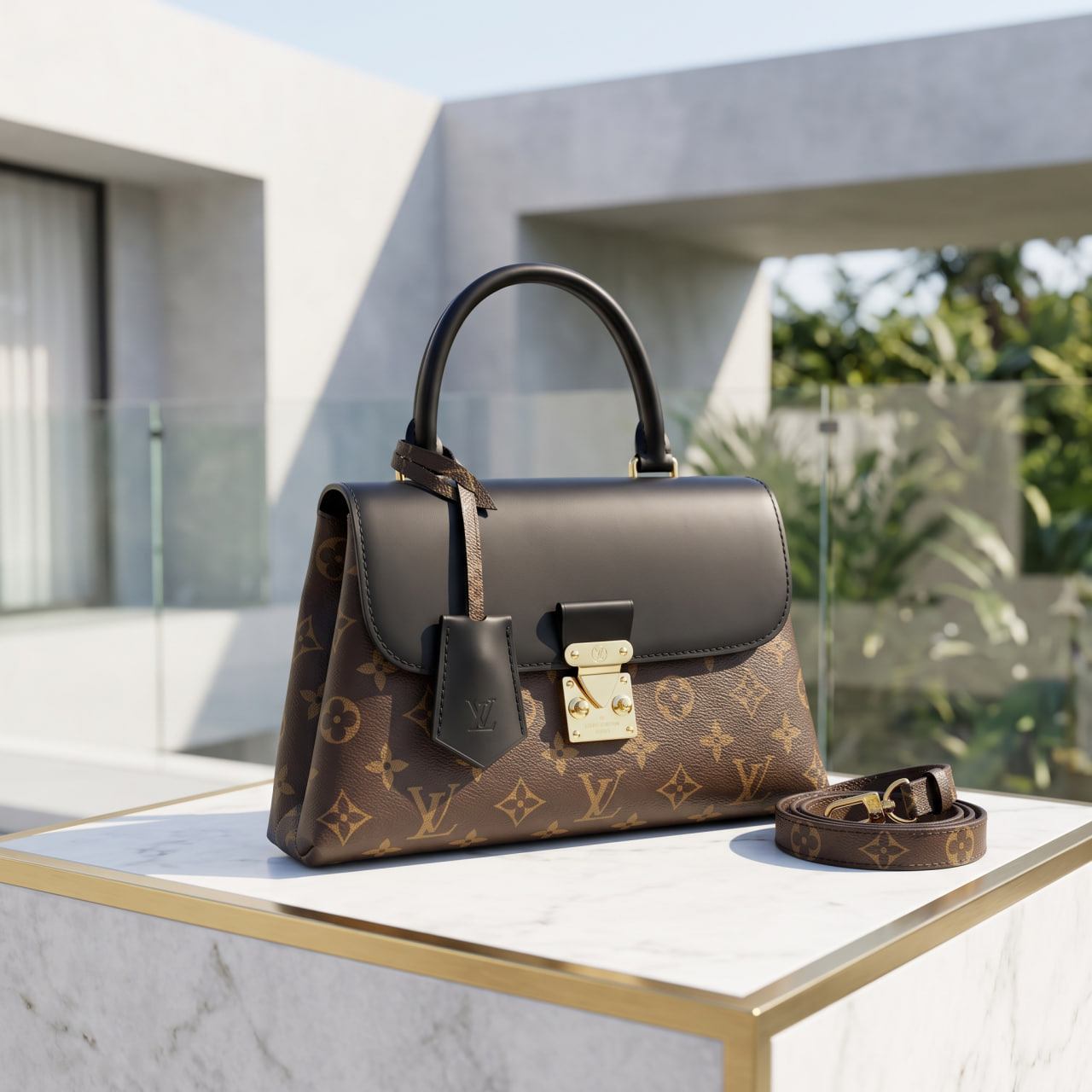 Tas Madeleine BB Monogram